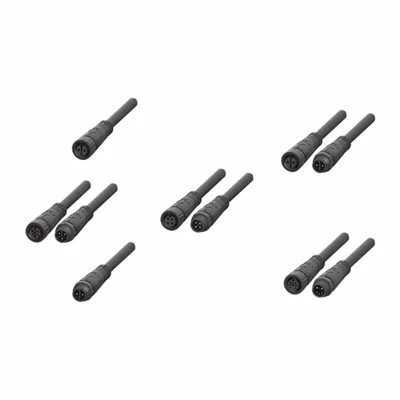 Đầu nối cái chân M12 3